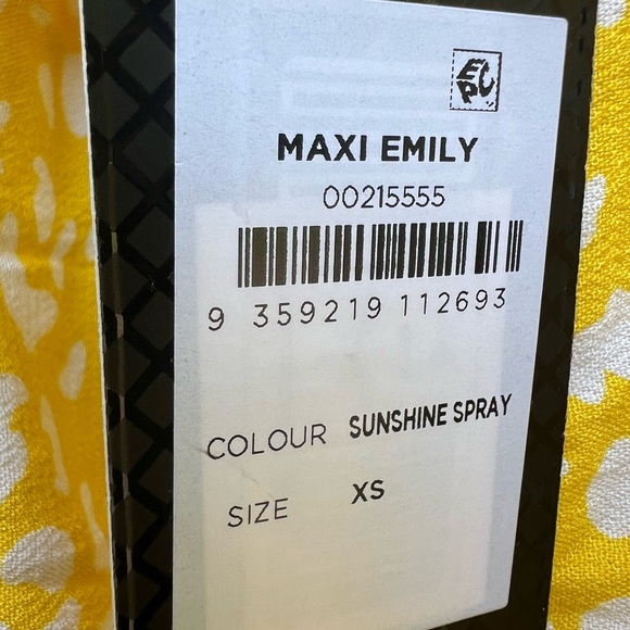 CITY CHIC plus size 14 Emily Sunshine Spray Maxi Dress Women’s 14 NWT NEW - Picture 8 of 15